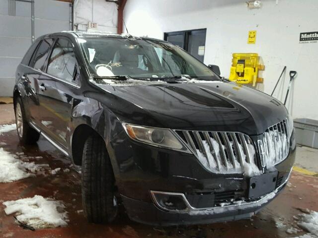 2LMDJ8JK5BBJ10864 - 2011 LINCOLN MKX BLACK photo 1