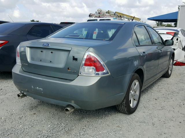 3FAFP07176R168947 - 2006 FORD FUSION SE GREEN photo 4