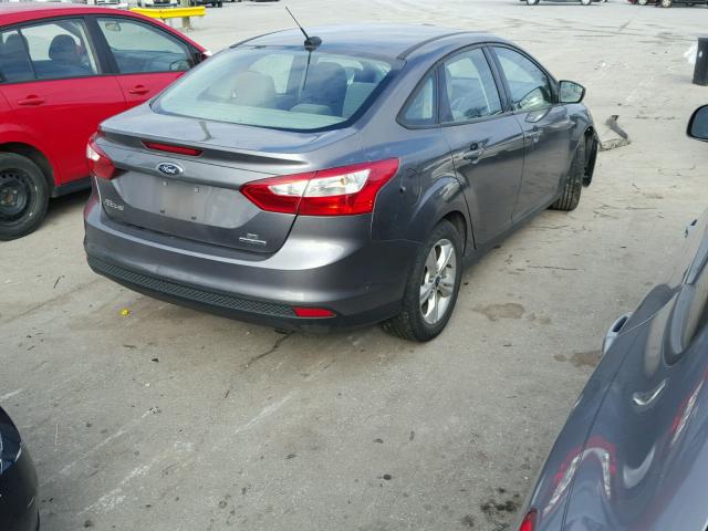 1FADP3F27EL304509 - 2014 FORD FOCUS SE BLACK photo 4