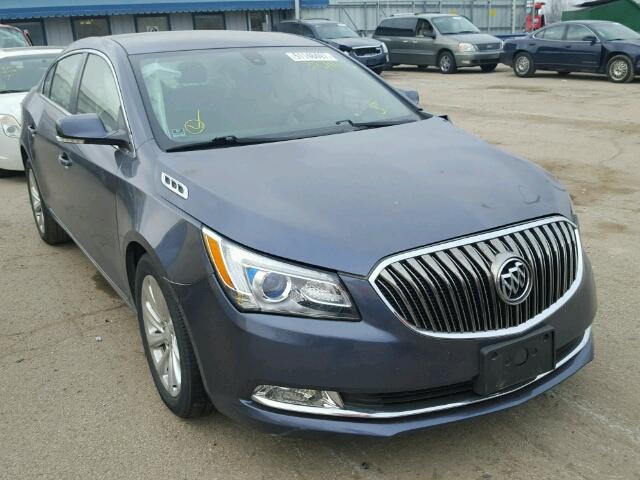 1G4GB5GR3EF188460 - 2014 BUICK LACROSSE BLUE photo 1