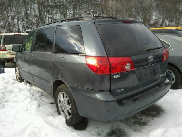 5TDBA22C46S072799 - 2006 TOYOTA SIENNA XLE GRAY photo 3