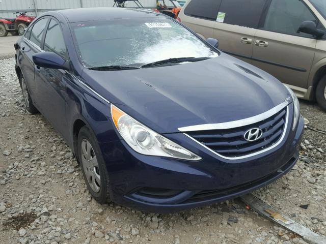 5NPEB4AC8DH507804 - 2013 HYUNDAI SONATA GLS BLUE photo 1