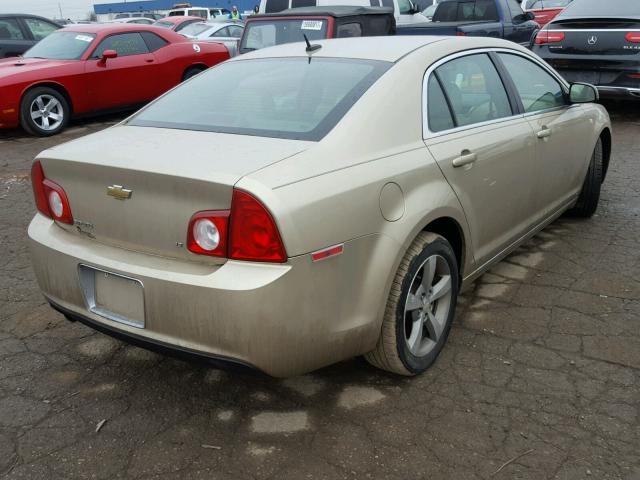 1G1ZJ57B78F281742 - 2008 CHEVROLET MALIBU 2LT GOLD photo 4