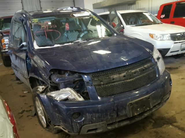 2CNDL13F686013199 - 2008 CHEVROLET EQUINOX LS BLUE photo 1