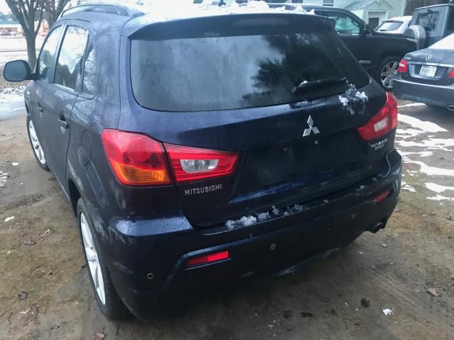 JA4AR4AU3CZ010549 - 2012 MITSUBISHI OUTLANDER BLUE photo 3