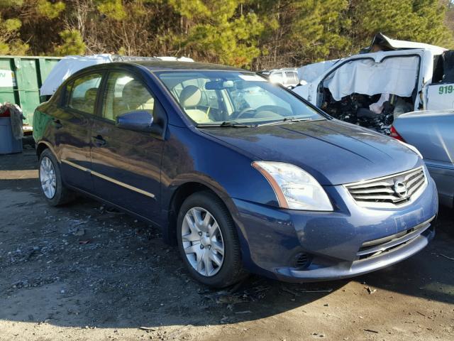 3N1AB6APXAL634226 - 2010 NISSAN SENTRA 2.0 BLUE photo 1