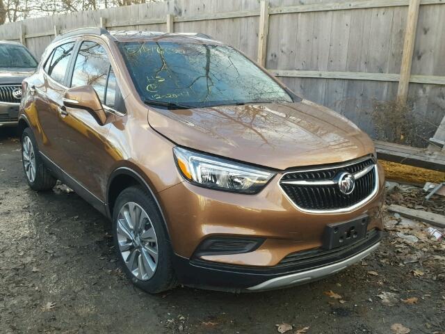 KL4CJASB4HB026979 - 2017 BUICK ENCORE PRE BROWN photo 1