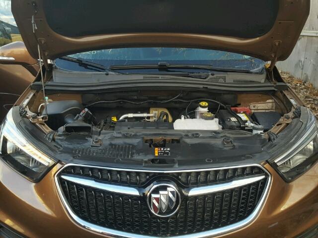 KL4CJASB4HB026979 - 2017 BUICK ENCORE PRE BROWN photo 7