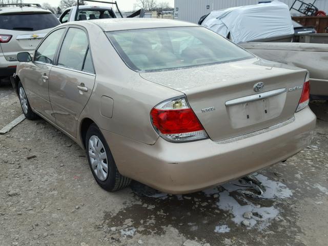 4T1BE32K55U049457 - 2005 TOYOTA CAMRY LE TAN photo 3