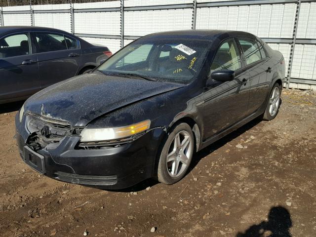 19UUA66254A040473 - 2004 ACURA TL BLACK photo 2