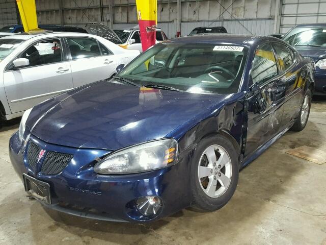 2G2WP552681106888 - 2008 PONTIAC GRAND PRIX BLUE photo 2
