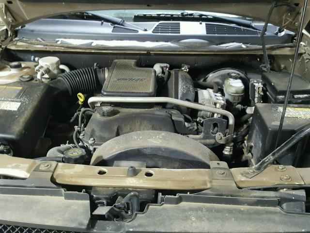 1GNDT13S652196640 - 2005 CHEVROLET TRAILBLAZE GOLD photo 7