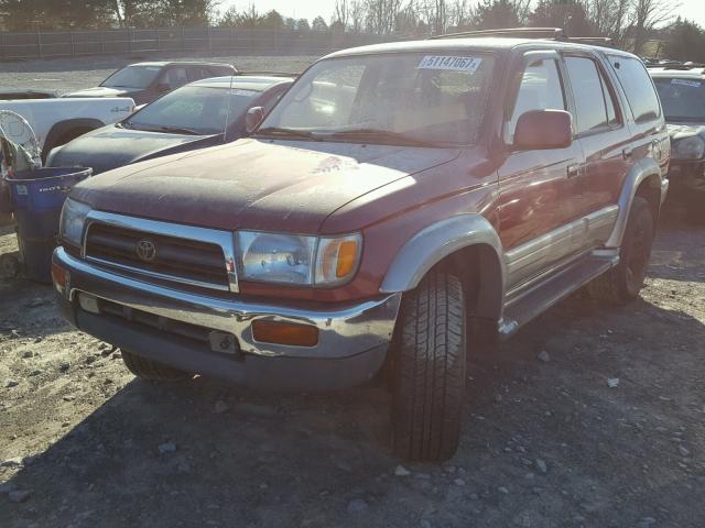 JT3HN87R9V0073046 - 1997 TOYOTA 4RUNNER LI RED photo 2