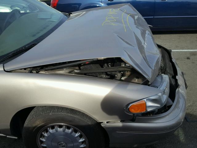 2G4WY55J521116430 - 2002 BUICK CENTURY LI TAN photo 9