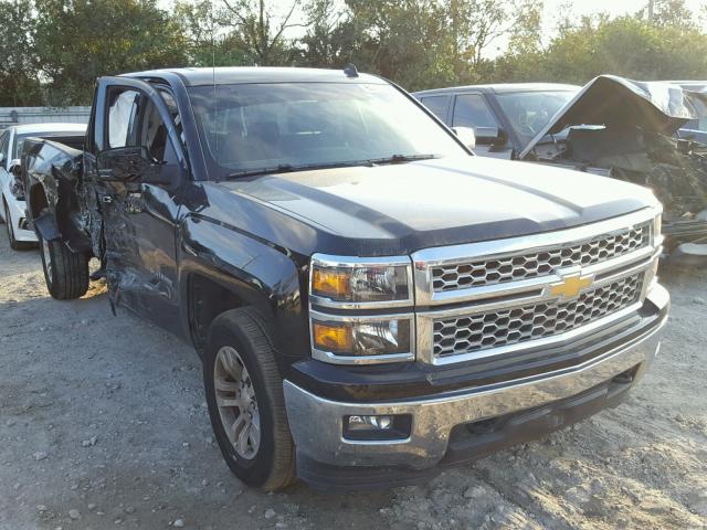 1GCRCREH3EZ151290 - 2014 CHEVROLET SILVERADO BLACK photo 1