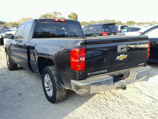 1GCRCREH3EZ151290 - 2014 CHEVROLET SILVERADO BLACK photo 3