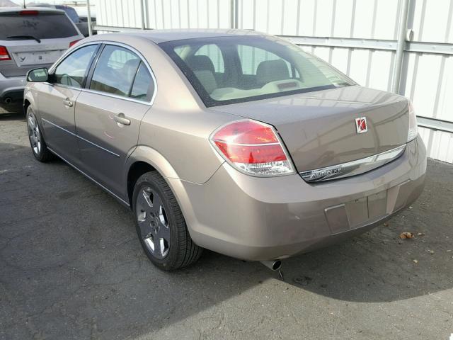 1G8ZS57N37F170161 - 2007 SATURN AURA XE BROWN photo 3