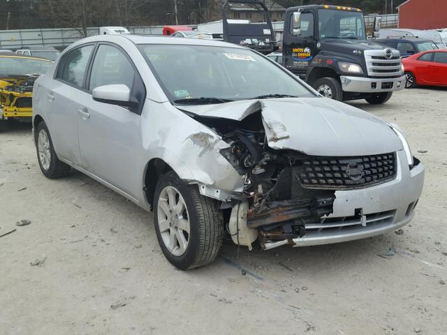 3N1AB61E58L728314 - 2008 NISSAN SENTRA 2.0 SILVER photo 1