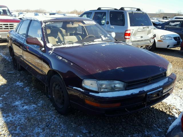 4T1SK12EXPU267338 - 1993 TOYOTA CAMRY LE MAROON photo 1