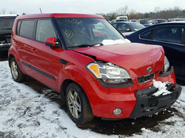 KNDJT2A20B7332943 - 2011 KIA SOUL + RED photo 1