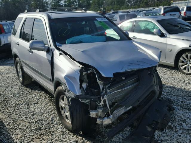 SHSRD78824U227334 - 2004 HONDA CR-V EX SILVER photo 1