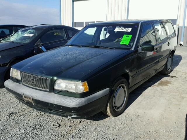 YV1LW5503S2094944 - 1995 VOLVO 850 BASE GREEN photo 2