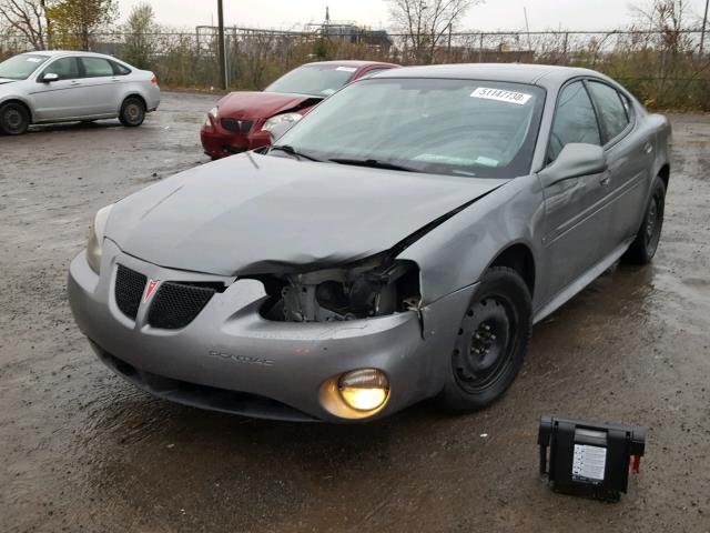 2G2WP552071231190 - 2007 PONTIAC GRAND PRIX ნაცრისფერი ფოტო 2