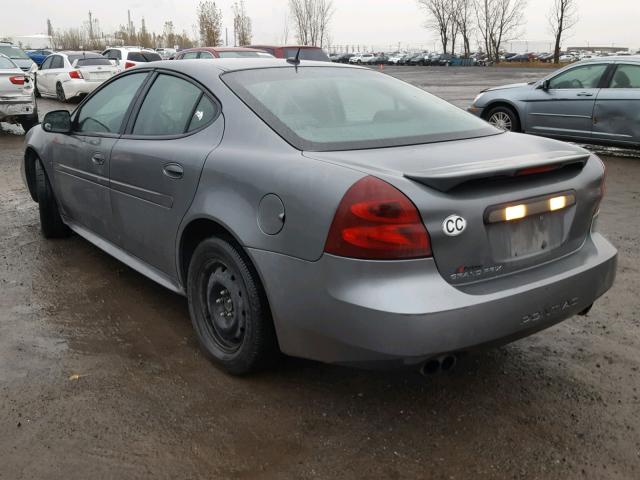 2G2WP552071231190 - 2007 PONTIAC GRAND PRIX ნაცრისფერი ფოტო 3