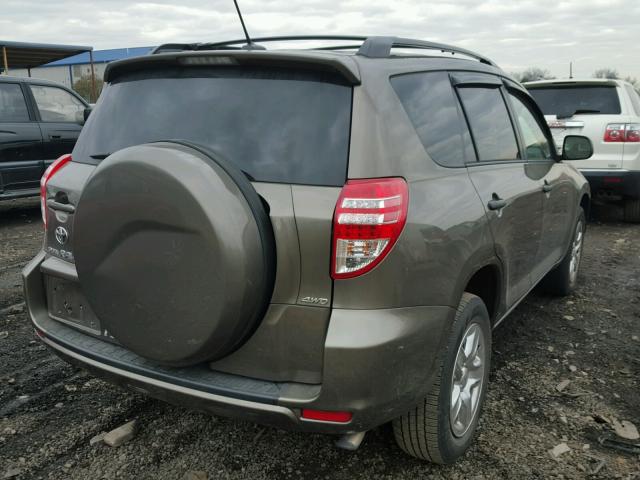 2T3BF4DV7AW030534 - 2010 TOYOTA RAV4 BROWN photo 4