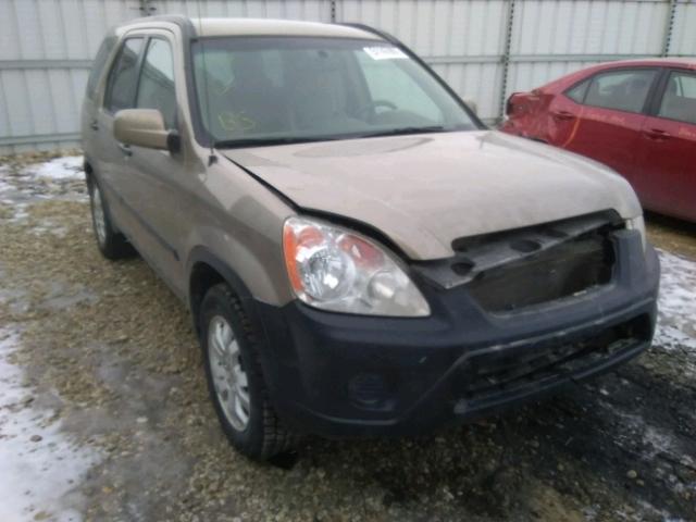 JHLRD78815C810079 - 2005 HONDA CR-V EX GOLD photo 1