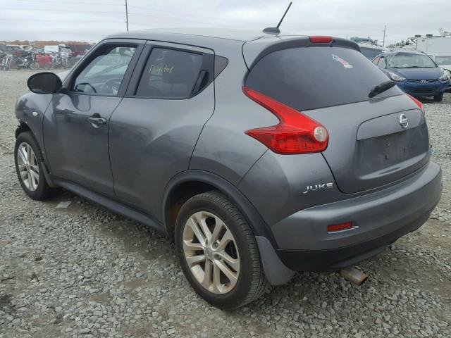 JN8AF5MR4CT110033 - 2012 NISSAN JUKE S GRAY photo 3