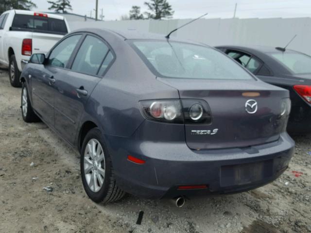 JM1BK323671663377 - 2007 MAZDA 3 S BLUE photo 3