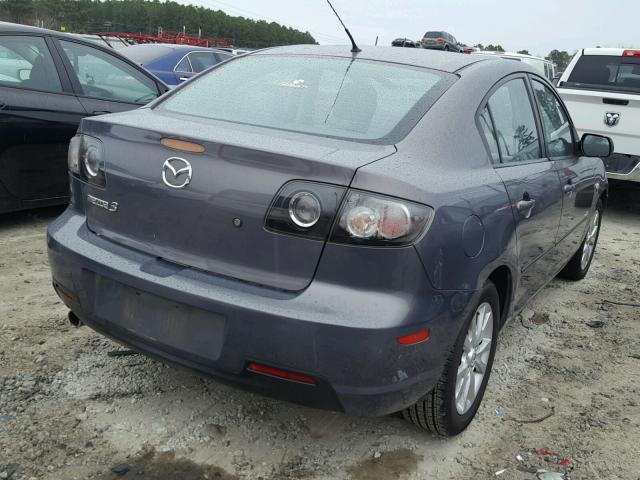 JM1BK323671663377 - 2007 MAZDA 3 S BLUE photo 4