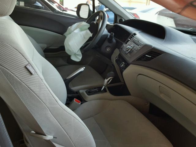 2HGFB2F86CH602674 - 2012 HONDA CIVIC EX ვერცხლისფერი ფოტო 5