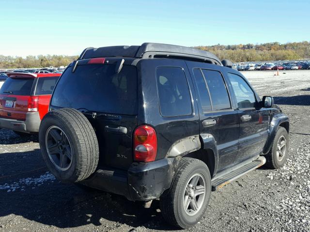 1J4GK38K73W684671 - 2003 JEEP LIBERTY RE BLACK photo 4