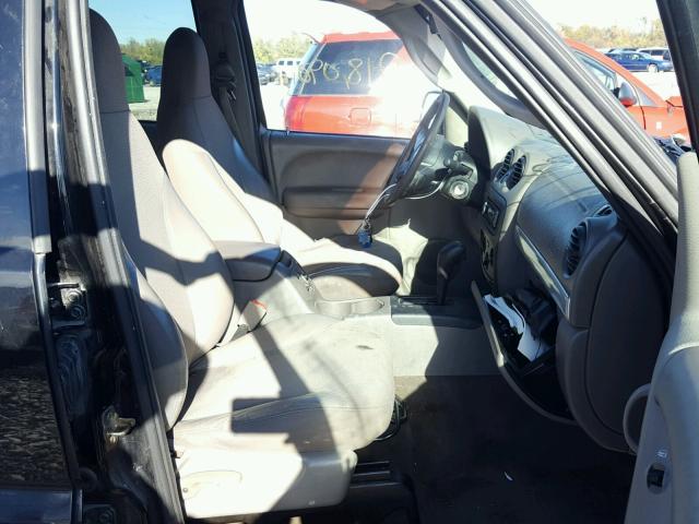 1J4GK38K73W684671 - 2003 JEEP LIBERTY RE BLACK photo 5