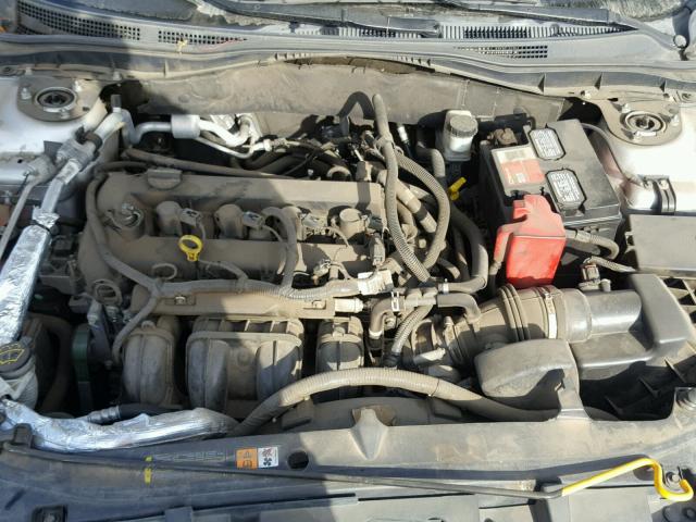 3FAHP0HA2CR402835 - 2012 FORD FUSION SE SILVER photo 7