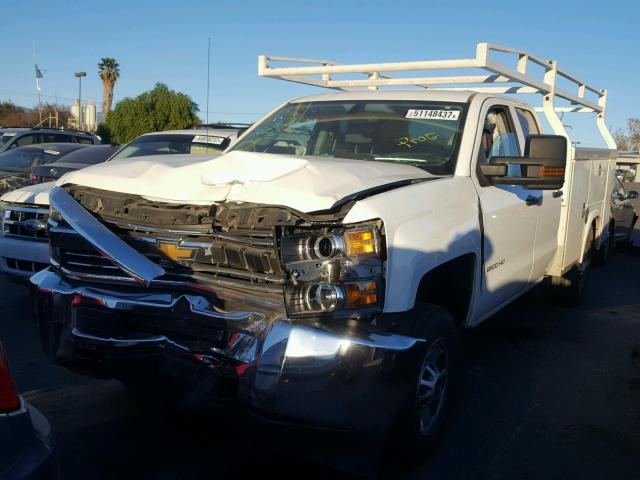 1GC2CUEG0GZ187839 - 2016 CHEVROLET SILVERADO WHITE photo 2