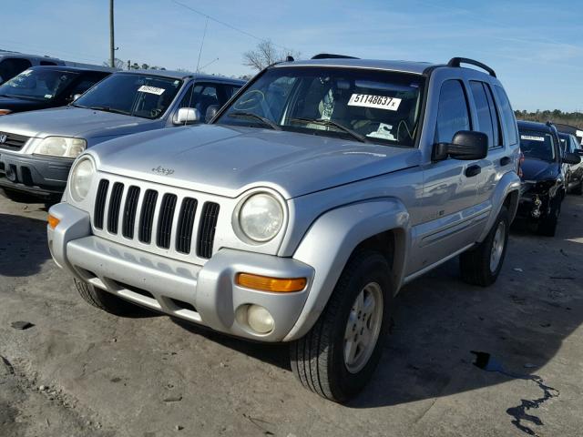1J4GK58K42W317432 - 2002 JEEP LIBERTY LI SILVER photo 2
