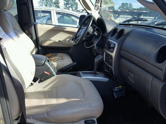 1J4GK58K42W317432 - 2002 JEEP LIBERTY LI SILVER photo 5