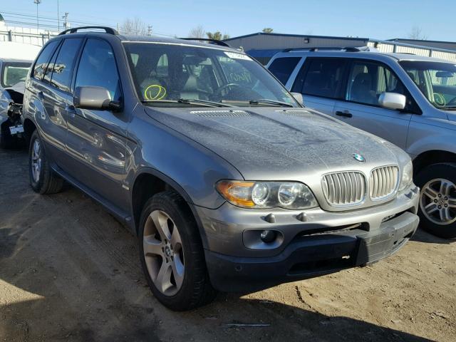 5UXFB53525LV18169 - 2005 BMW X5 4.4I GRAY photo 1