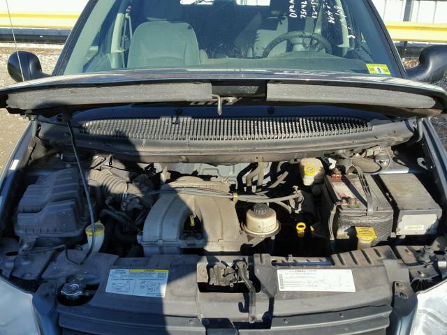 1D4GP25B95B375142 - 2005 DODGE CARAVAN SE GREEN photo 7