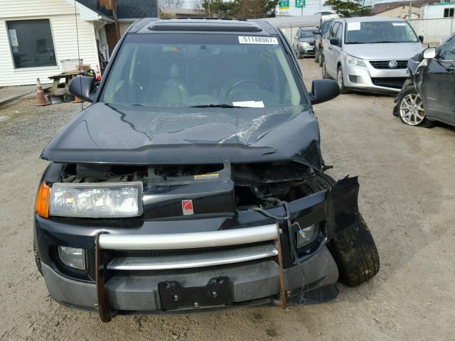 5GZCZ63444S837363 - 2004 SATURN VUE BLACK photo 9