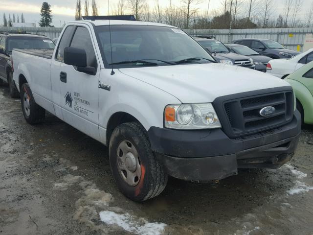 1FTRF12216KE04531 - 2006 FORD F150 WHITE photo 1