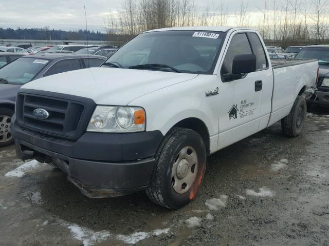 1FTRF12216KE04531 - 2006 FORD F150 WHITE photo 2