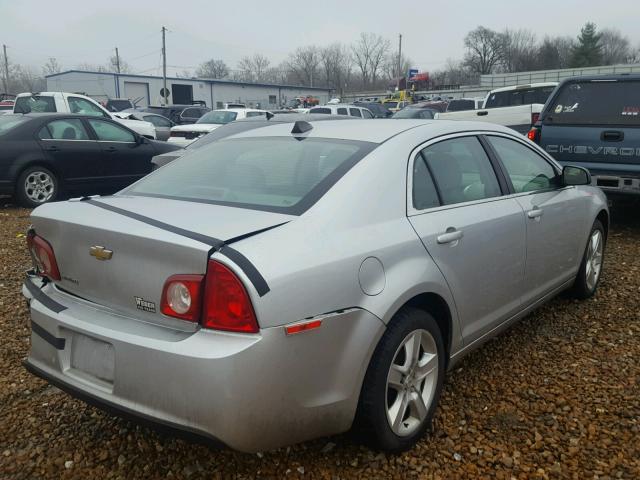 1G1ZB5E00CF213953 - 2012 CHEVROLET MALIBU LS SILVER photo 4