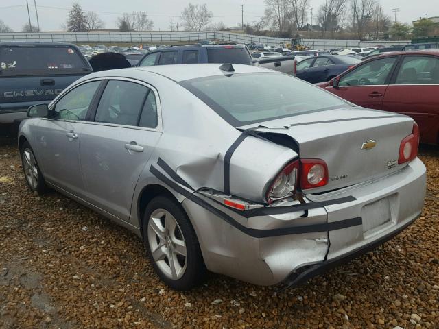 1G1ZB5E00CF213953 - 2012 CHEVROLET MALIBU LS SILVER photo 9