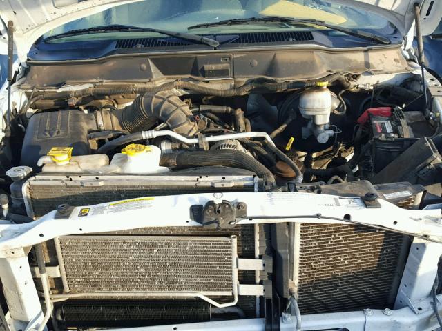 3D7KS28T89G538800 - 2009 DODGE RAM 2500 WHITE photo 7