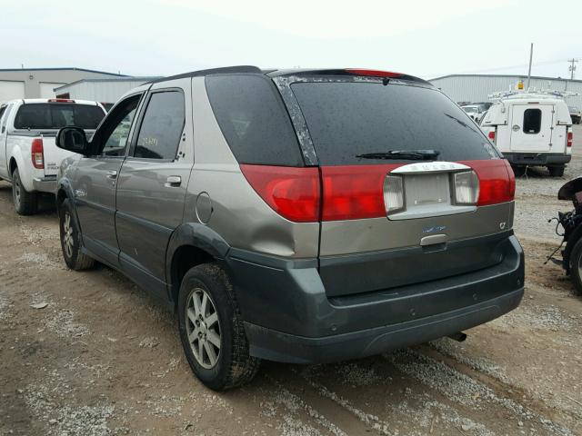 3G5DA03E42S607365 - 2002 BUICK RENDEZVOUS GOLD photo 3