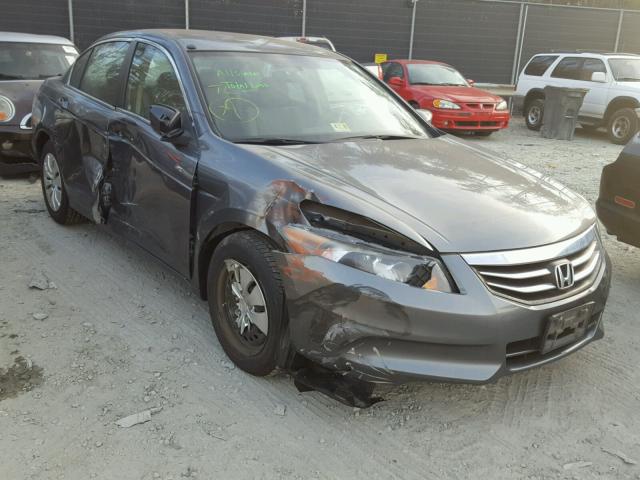 1HGCP2F34BA073957 - 2011 HONDA ACCORD LX GRAY photo 1